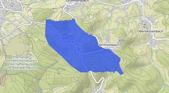 Bodenrichtwertkarte Aschaffenburg Gailbach