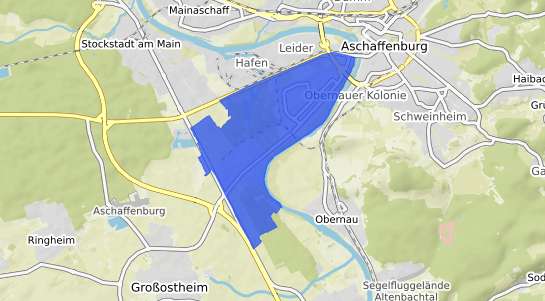 Bodenrichtwertkarte Aschaffenburg Nilkheim