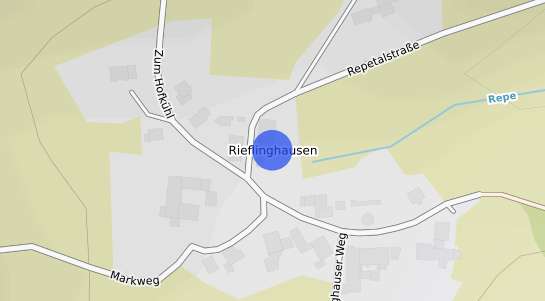 Bodenrichtwertkarte Attendorn Rieflinghausen
