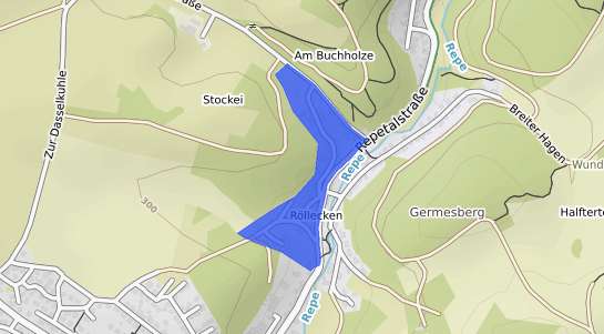 Bodenrichtwertkarte Attendorn R&ouml;llecken