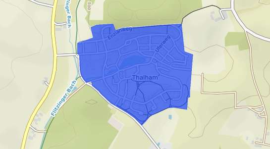 Bodenrichtwertkarte Attenkirchen Thalham