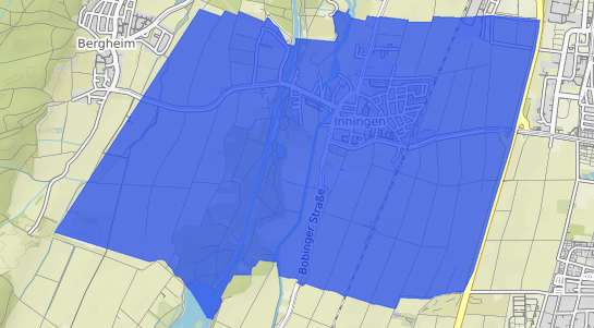 Bodenrichtwertkarte Augsburg Inningen