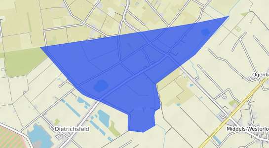 Bodenrichtwertkarte Aurich Langefeld