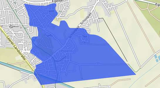 Bodenrichtwertkarte Aurich Popens