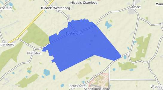 Bodenrichtwertkarte Aurich Spekendorf