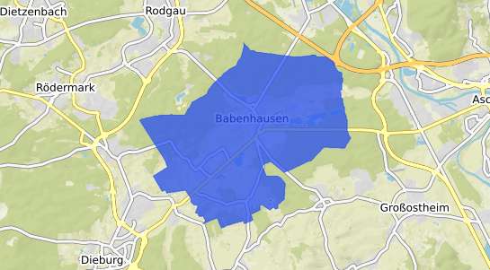 Bodenrichtwertkarte Babenhausen Babenhausen