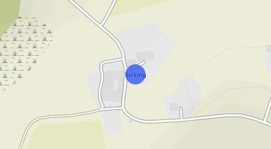 Bodenrichtwertkarte Babensham Sicking