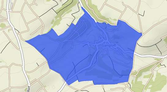 Bodenrichtwertkarte Becherbach Gangloff