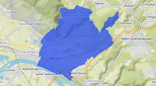 Bodenrichtwertkarte Bendorf Bendorf