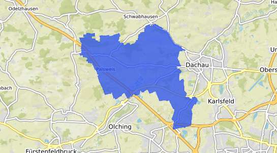 Bodenrichtwertkarte Bergkirchen Bergkirchen