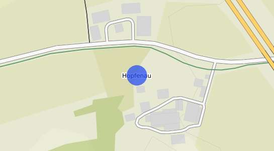 Bodenrichtwertkarte Bergkirchen Hopfenau