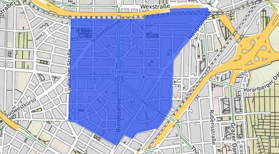 Bodenrichtwertkarte Berlin Friedenau