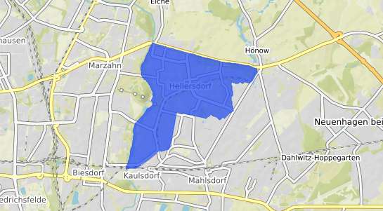 Bodenrichtwertkarte Berlin Hellersdorf