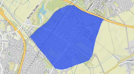 Bodenrichtwertkarte Berlin Karow
