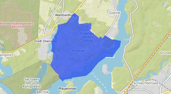 Bodenrichtwertkarte Berlin Kladow