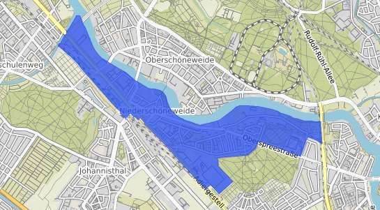 Bodenrichtwertkarte Berlin Niedersch&ouml;neweide