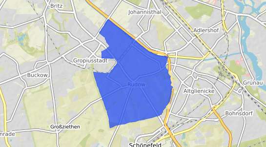 Bodenrichtwertkarte Berlin Rudow