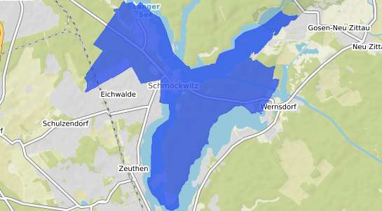 Bodenrichtwertkarte Berlin Schm&ouml;ckwitz
