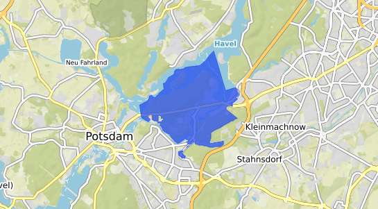 Bodenrichtwertkarte Berlin Wannsee