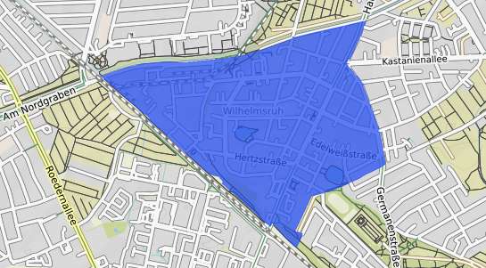 Bodenrichtwertkarte Berlin Wilhelmsruh
