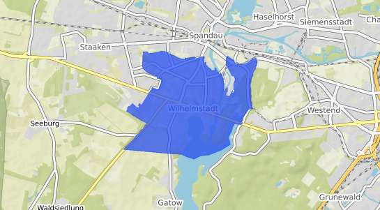 Bodenrichtwertkarte Berlin Wilhelmstadt