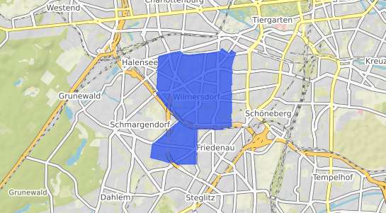 Bodenrichtwertkarte Berlin Wilmersdorf