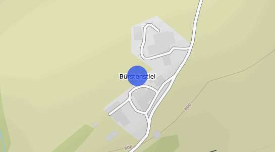 Bodenrichtwertkarte Bernbeuren B&uuml;rstenstiel