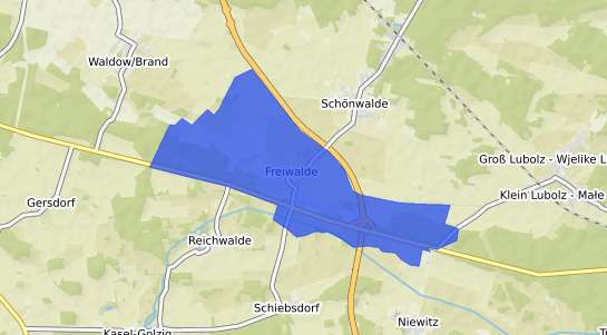 Bodenrichtwertkarte Bersteland Freiwalde