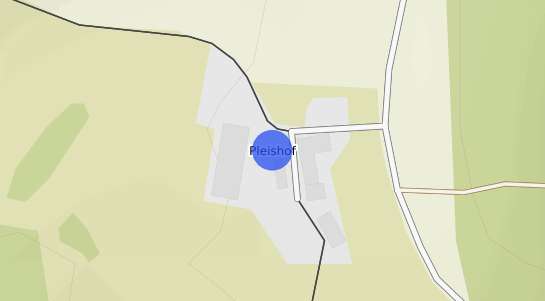 Bodenrichtwertkarte Birgland Pleishof