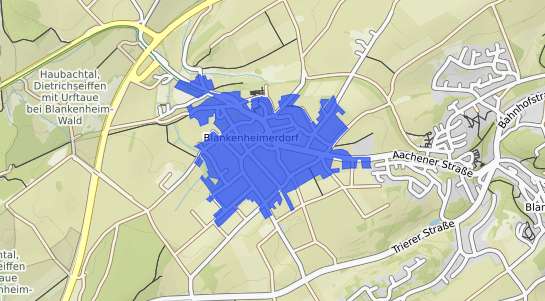 Bodenrichtwertkarte Blankenheim Blankenheimerdorf