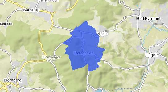 Bodenrichtwertkarte Blomberg Eschenbruch