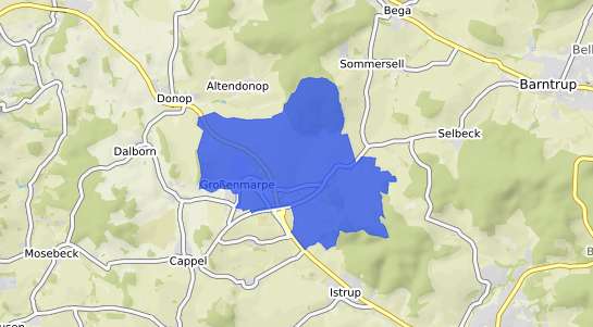 Bodenrichtwertkarte Blomberg Grossenmarpe