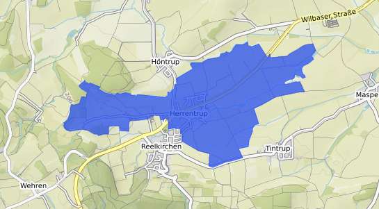 Bodenrichtwertkarte Blomberg Herrentrup
