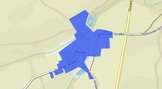 Bodenrichtwertkarte Blomberg Maspe