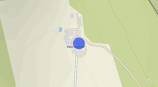 Bodenrichtwertkarte Bodenw&ouml;hr H&ouml;cherhof