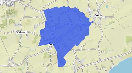 Bodenrichtwertkarte Boren Kiesby