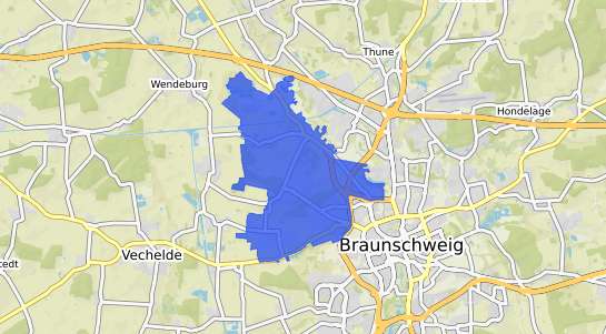 Bodenrichtwertkarte Braunschweig Lehndorf