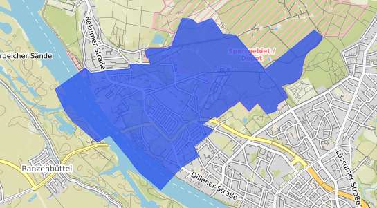 Bodenrichtwertkarte Bremen Farge