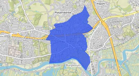 Bodenrichtwertkarte Bremen Lesum