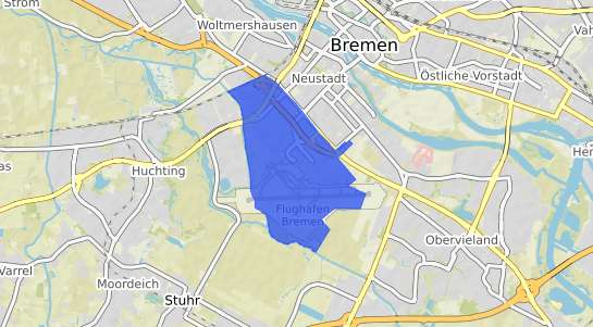 Bodenrichtwertkarte Bremen Neuenland