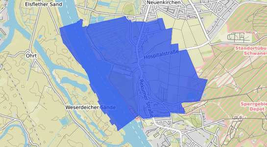 Bodenrichtwertkarte Bremen Rekum