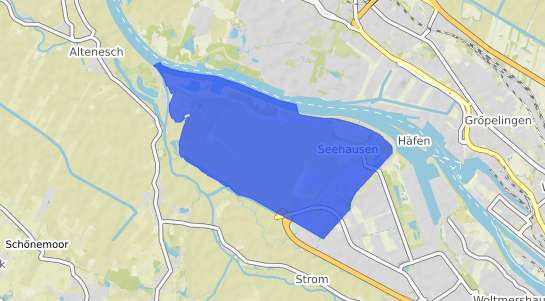 Bodenrichtwertkarte Bremen Seehausen