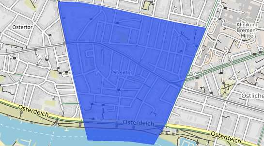 Bodenrichtwertkarte Bremen Steintor