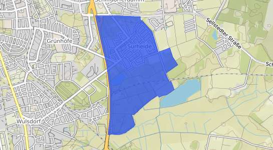 Bodenrichtwertkarte Bremerhaven Surheide