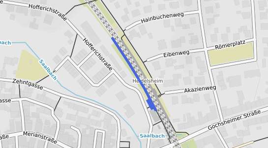 Bodenrichtwertkarte Bruchsal Heidelsheim