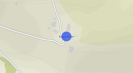 Bodenrichtwertkarte B&uuml;hlerzell S&auml;ghalden