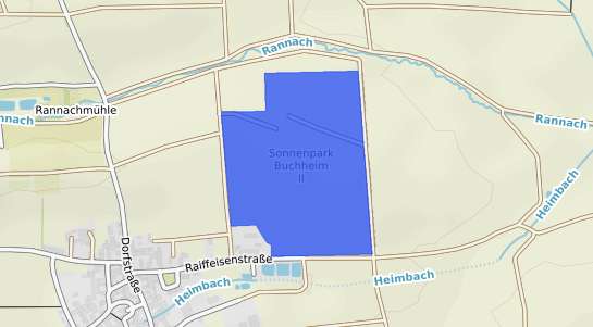 Bodenrichtwertkarte Burgbernheim Buchheim