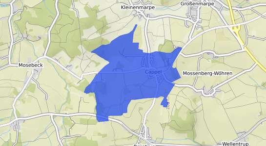 Bodenrichtwertkarte Cappel Cappel