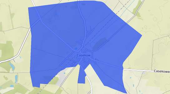 Bodenrichtwertkarte Casekow Casekow
