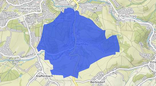 Bodenrichtwertkarte Chemnitz Harthau